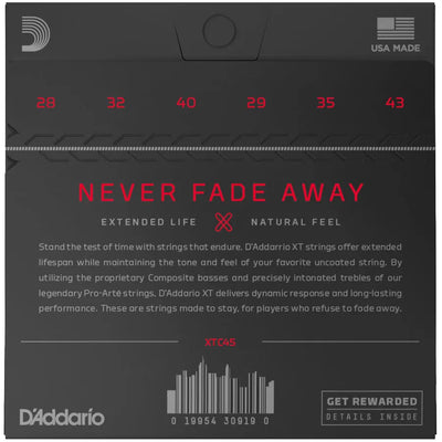 D'Addario XT Classical Guitar Strings - Normal Tension