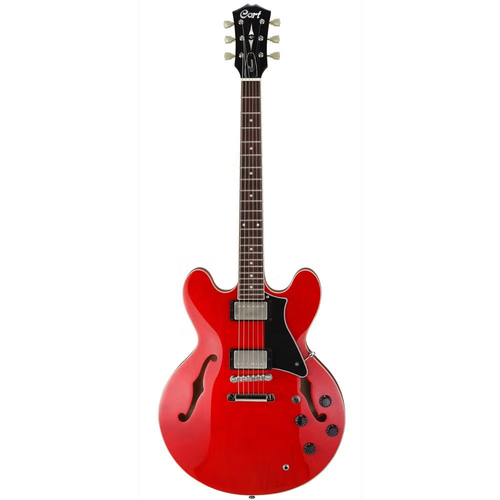 Cort Source Cherry Red ES-335 Clone (Case Included)