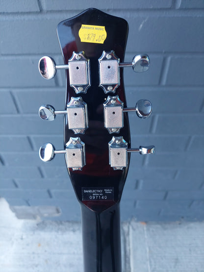 Danelectro 1959 D59M-BMF Black Metallic Finish Electric Guitar