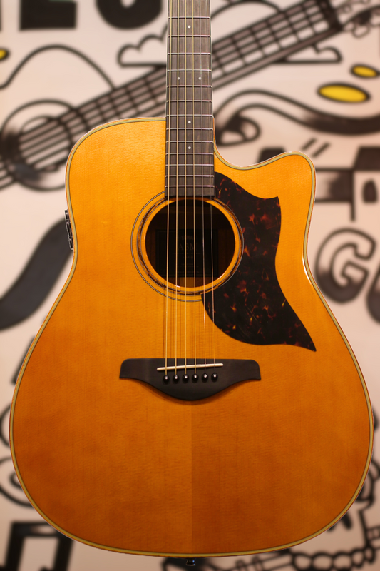Yamaha A3M ARE VN Acoustic Guitar - Vintage Natural