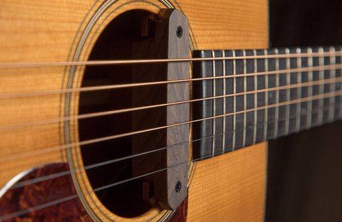 Fishman Neo-D Magnetic Soundhole Pickup Single Coil Woodgrain For Acoustic Guitars | PRO-NEO-D04