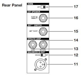 Ampeg RB110 50W Rocket Bass Combo Amplifier