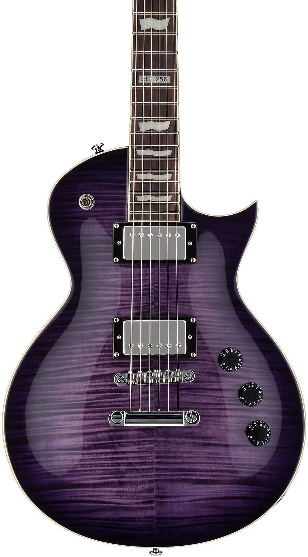 ESP LTD EC-256 ECLIPSE Electric Guitar - See Thru Purple Sunburst
