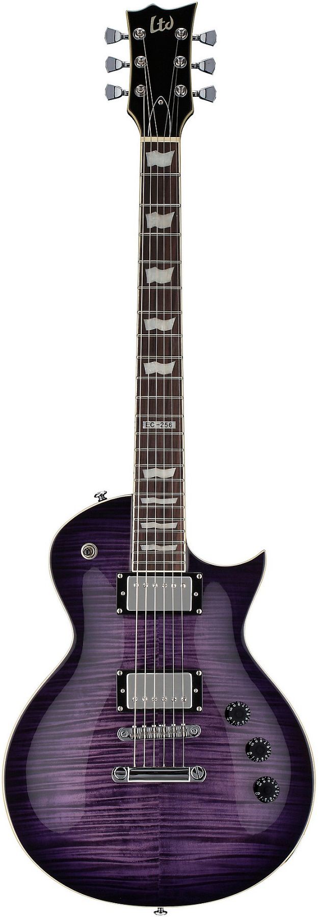 ESP LTD EC-256 ECLIPSE Electric Guitar - See Thru Purple Sunburst