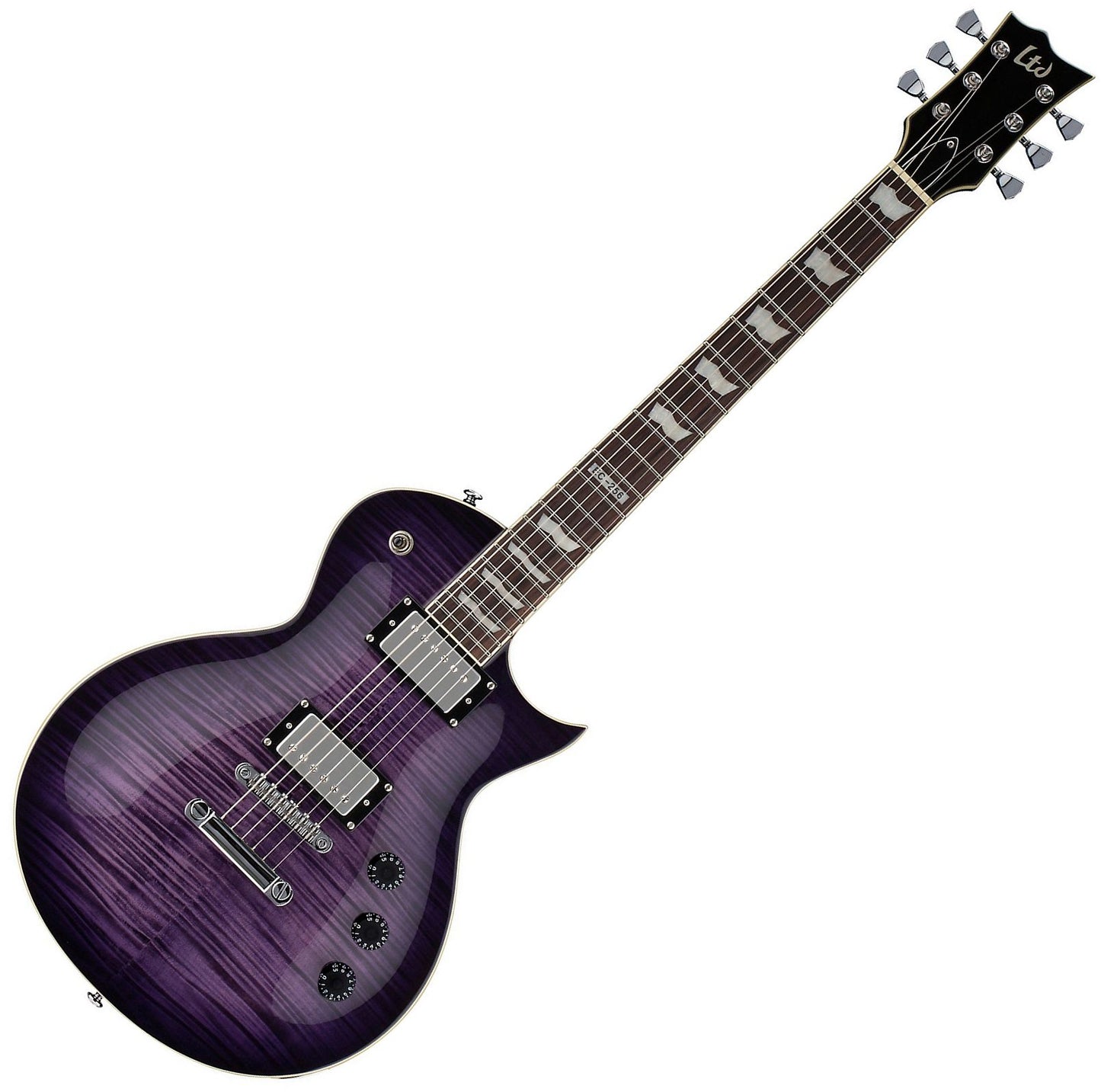 ESP LTD EC-256 ECLIPSE Electric Guitar - See Thru Purple Sunburst