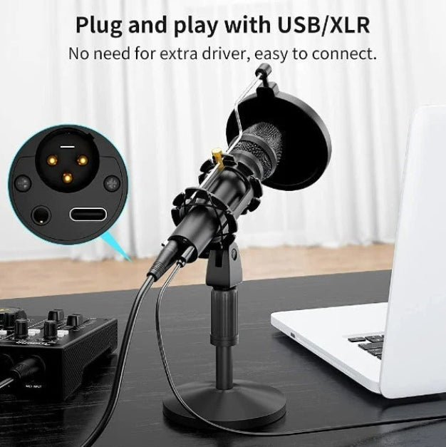 MAONO HD300T USB/XLR Dynamic Broadcast Microphone