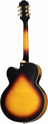 Epiphone EOBDWVSGH Broadway Series Cutaway 6 String RH Hollowbody Guitar with Gigbag - Vintage Sunburst