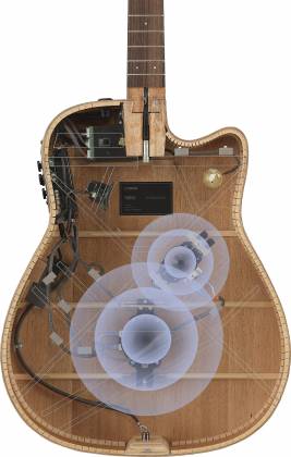 Yamaha TAG3 C Trans Acoustic Guitar with Gigbag | Minor Body Damage