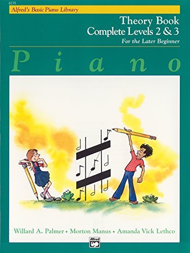 Alfred's Basic Piano Library - Theory Book Complete Levels 2&3