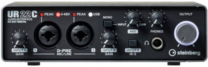 Steinberg UR22C USB 3.0 Studio Bundle