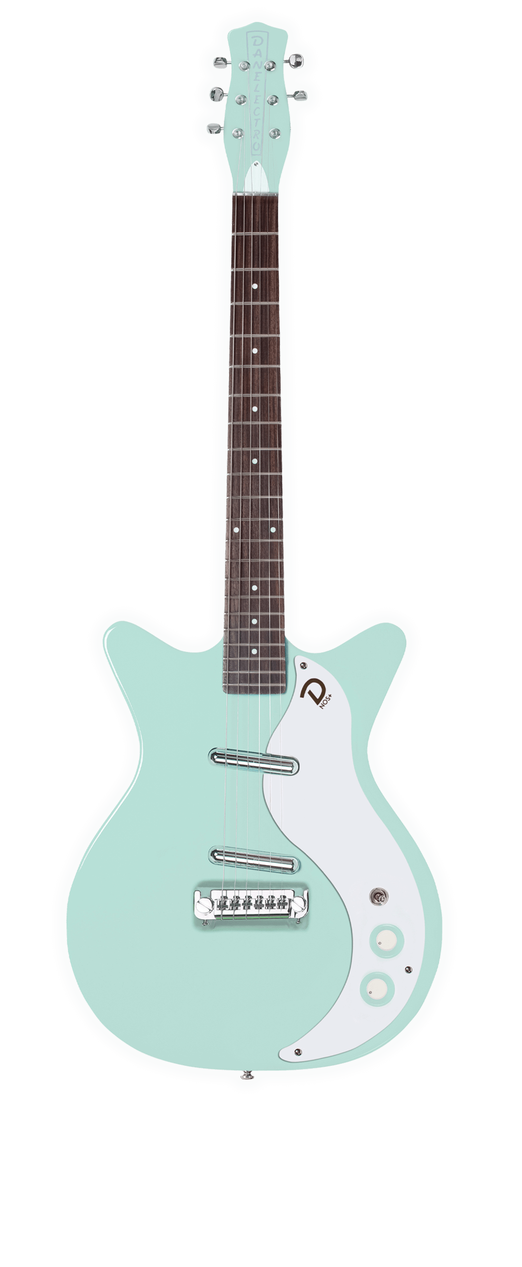 Danelectro 59M NOS+ Series Electric Guitar [Solid Colours]