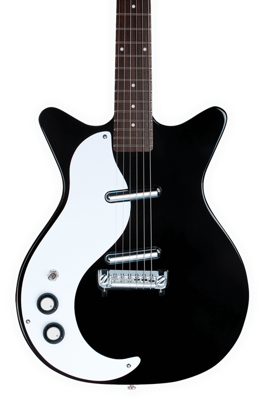 Danelectro D59ML 59 Guitar NOS-p/u M Black LEFTY