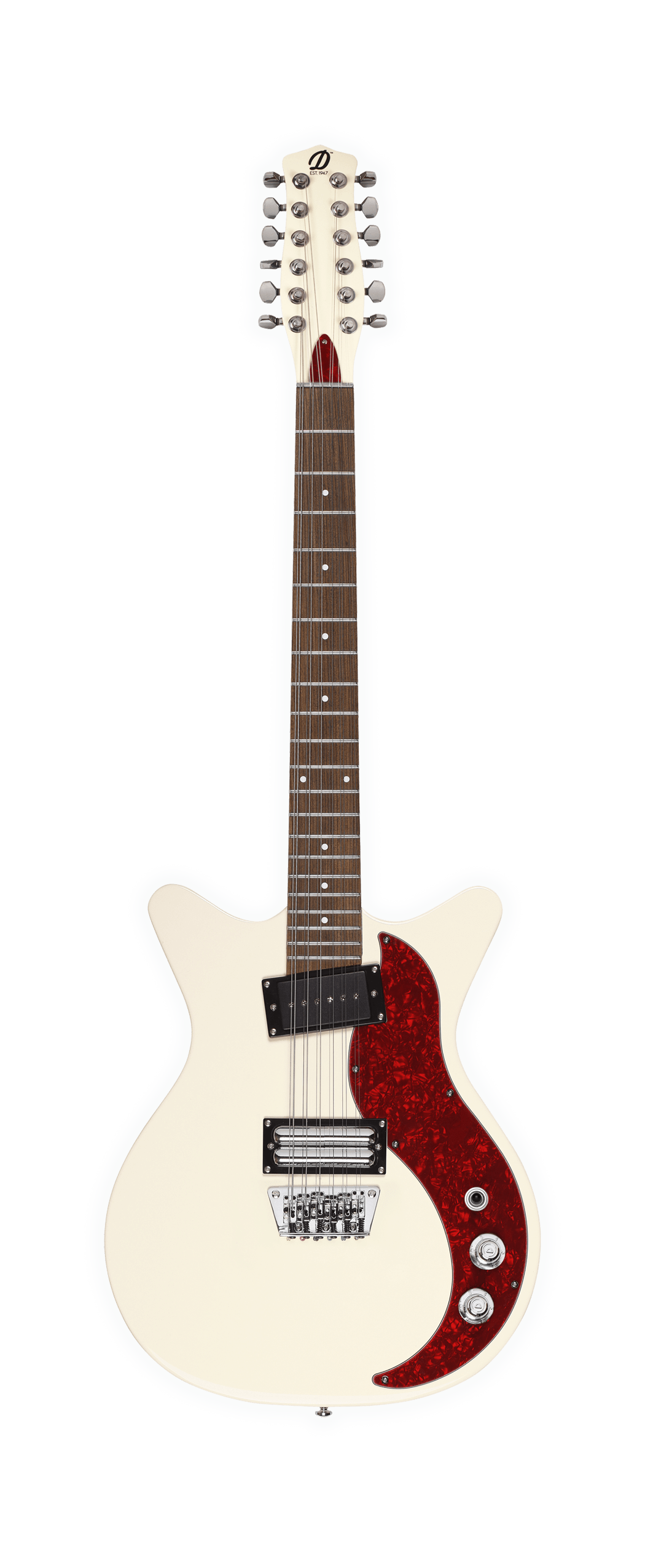 Danelectro 59X12 12-String Electric Guitar - Vintage Cream
