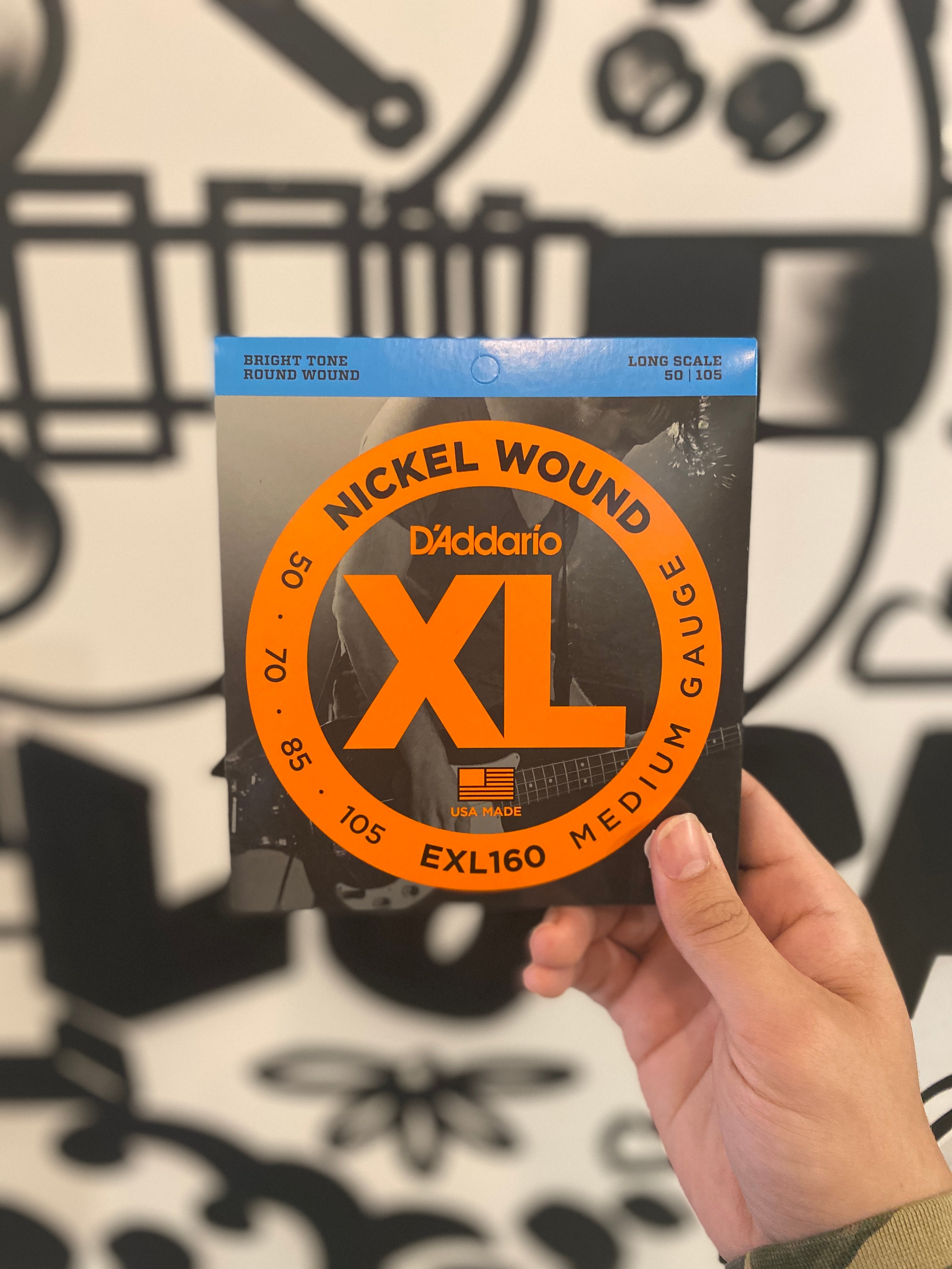 D'Addario EXL Nickel Wound Bass Strings [Select Strings]