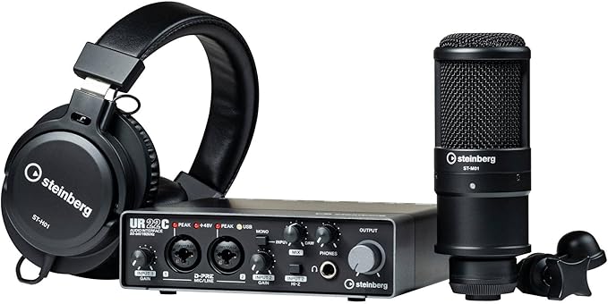 Steinberg UR22C USB 3.0 Studio Bundle