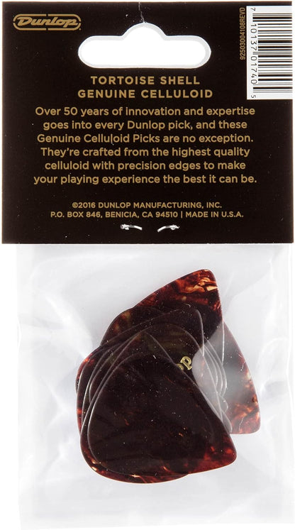 Dunlop Celluloid Guitar Pick Pack | 12 Picks | 483P05