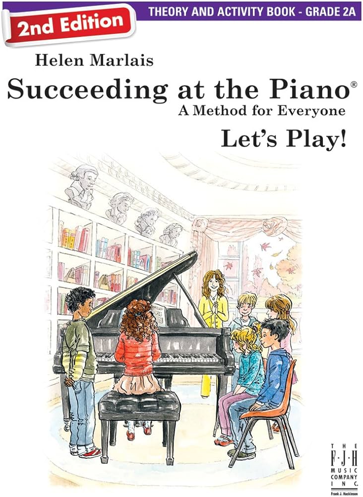 Succeeding At The Piano, Theory and Activity Book - Grade 2A
