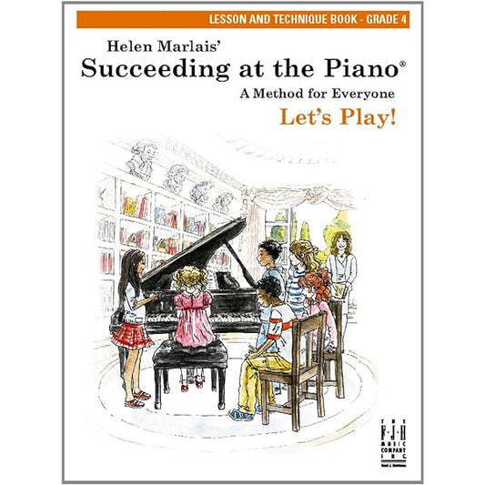 Succeeding At The Piano, Theory and Activity Book - Grade 4