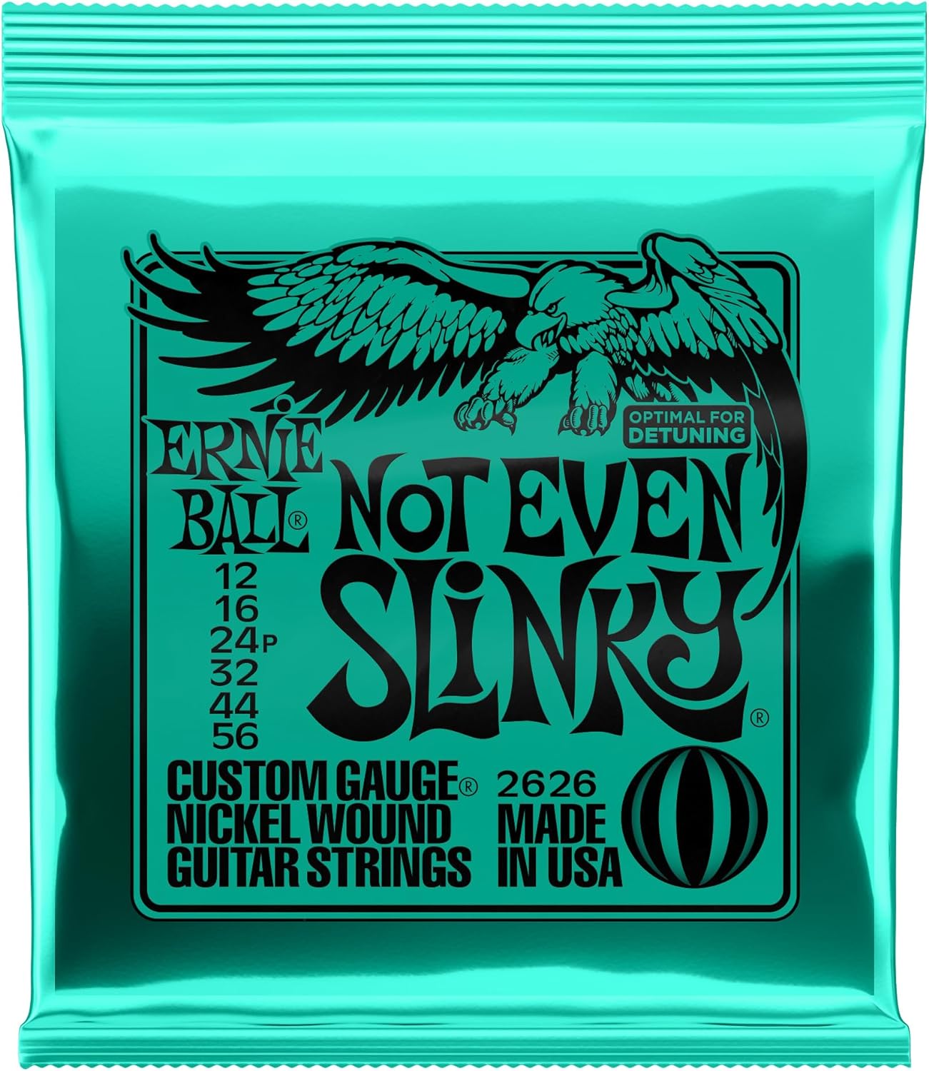 Ernie Ball Slinky Nickel Wound Electric Guitar Strings - Heavy Gauges