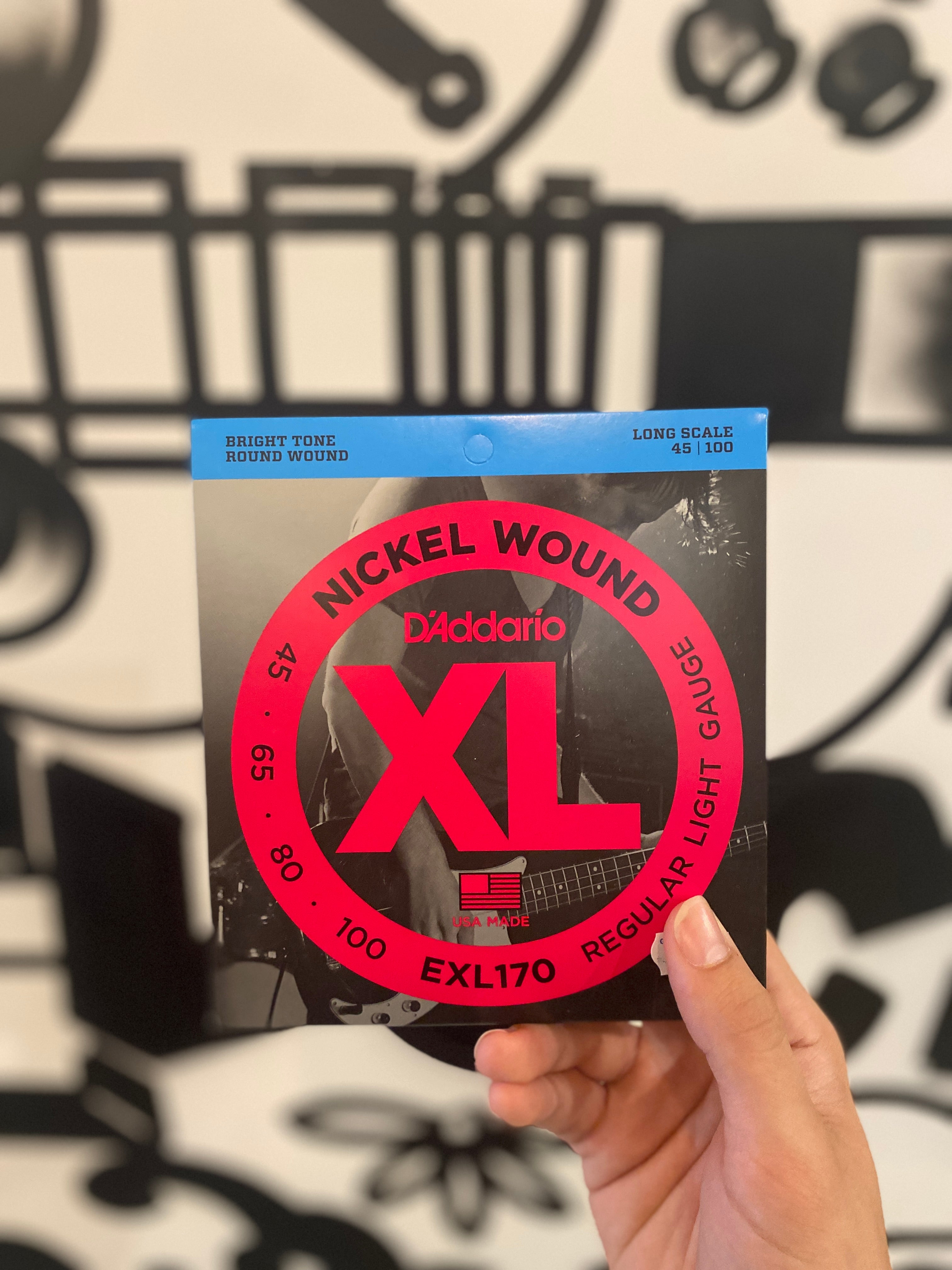 D'Addario EXL Nickel Wound Bass Strings [Select Strings]