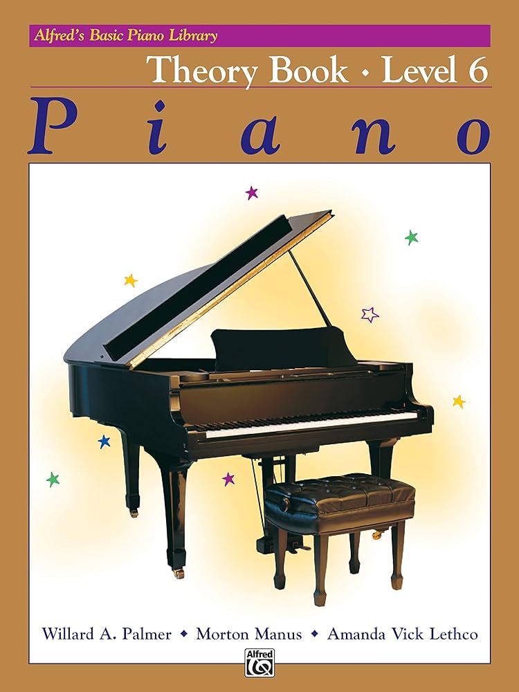 Alfred's Basic Piano Course - Theory Book, Level 6