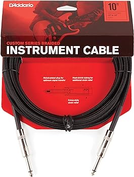 D'Addario 10 ft Instrument Cable