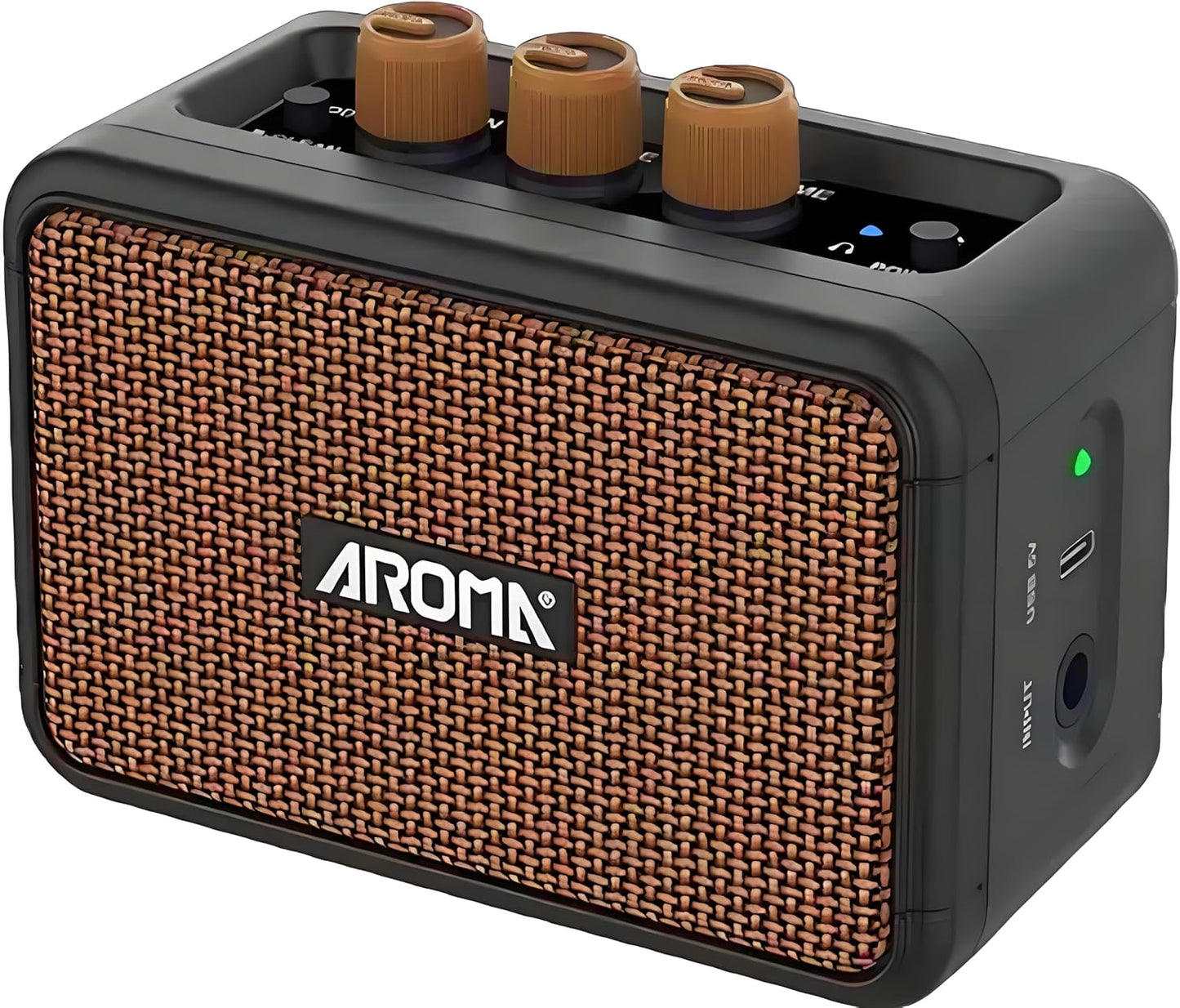 Aroma Rechargeable Portable 5W Mini Guitar Amplifier AG-04