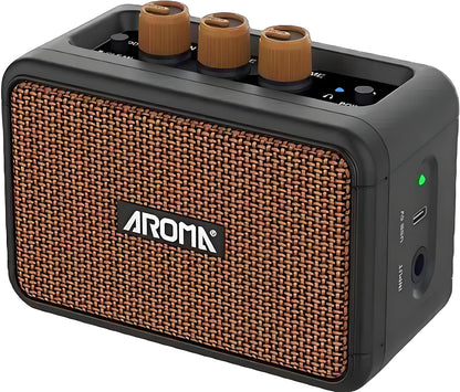 Aroma Rechargeable Portable 5W Mini Guitar Amplifier AG-04