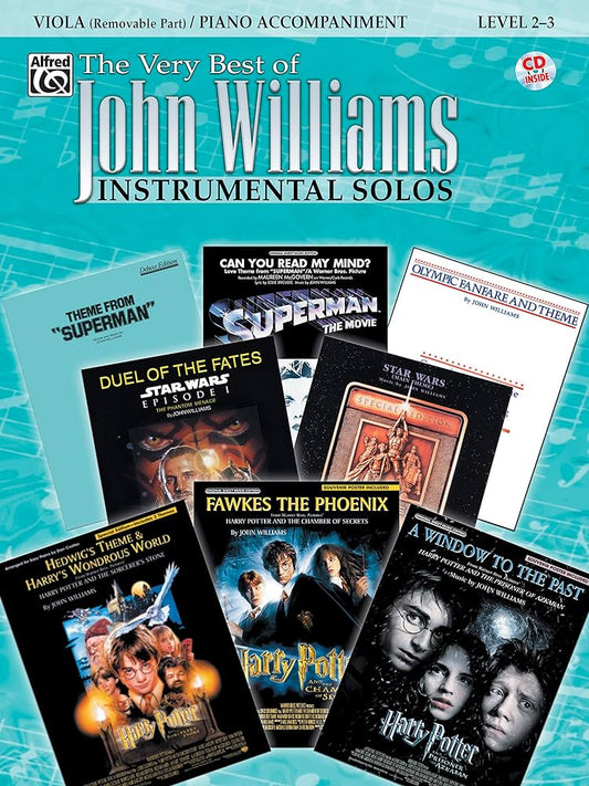 The Very Best of John Williams - Book/CD (Viola/Piano Acc.)