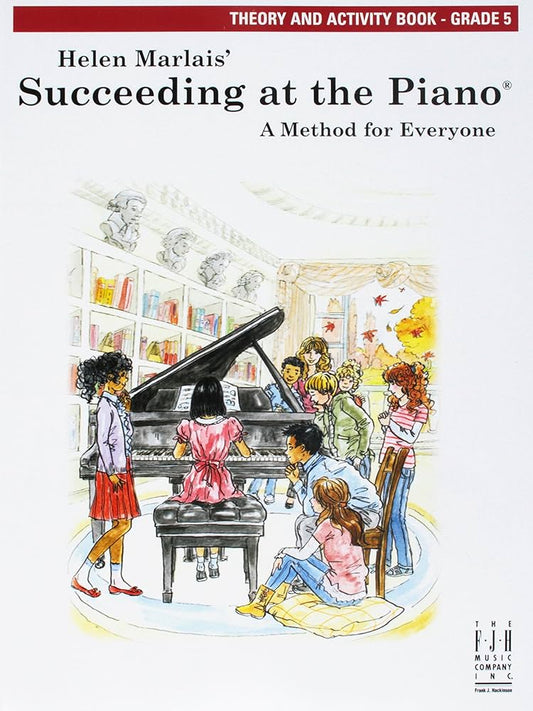 Succeeding At The Piano, Theory and Activity Book - Grade 5