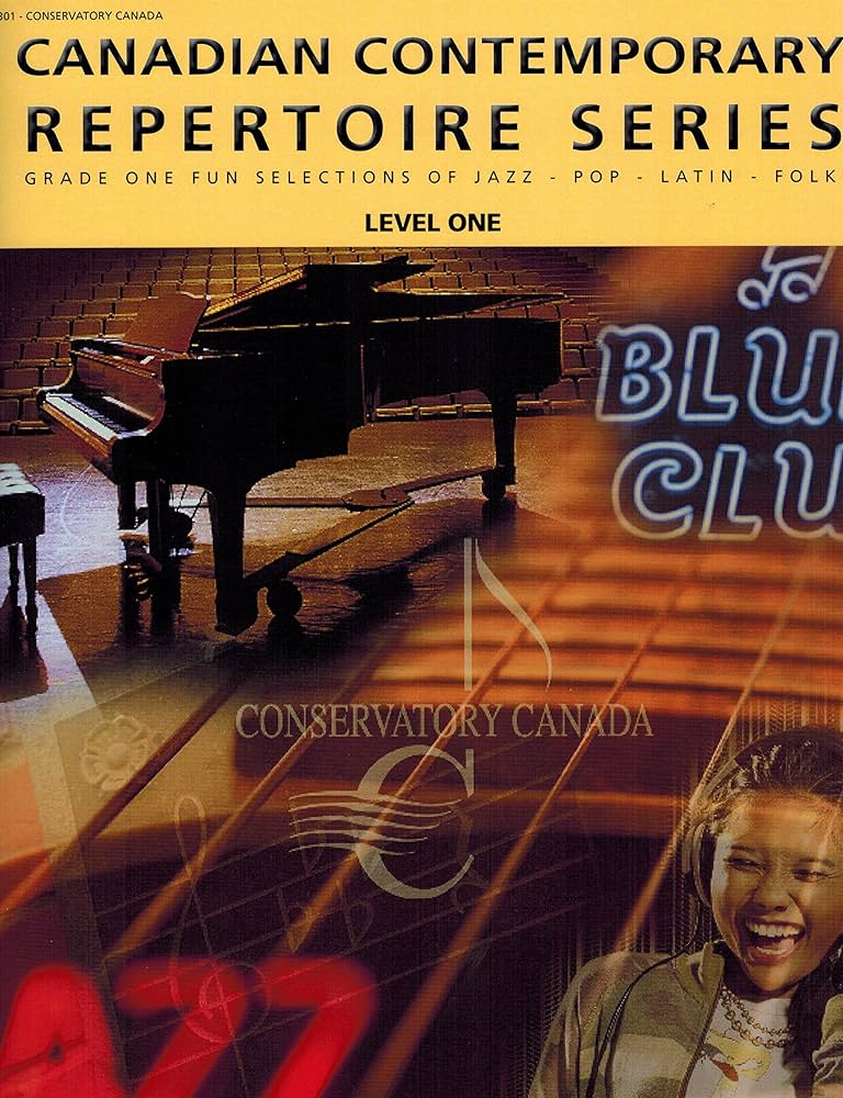 Conservatory Canada Canadian Contemporary Repertoire Series - Piano, Level 1