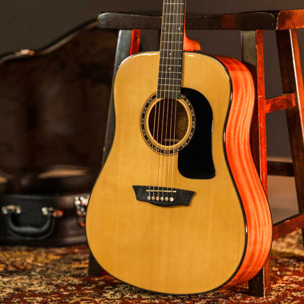 Washburn Apprentice Dread W/Case Acoustic Guitar
