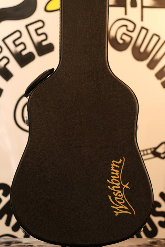 Washburn Official Hard Shell Guitar Case - Dreadnought & Folk Size - Black