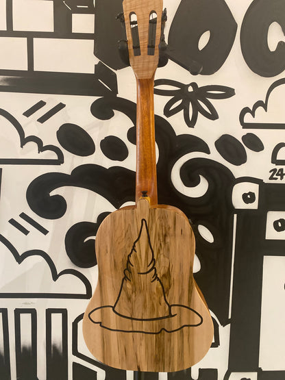Tenor ukulele - Harry Potter theme | Costume Made by Milky Way Ukuleles w/EQ