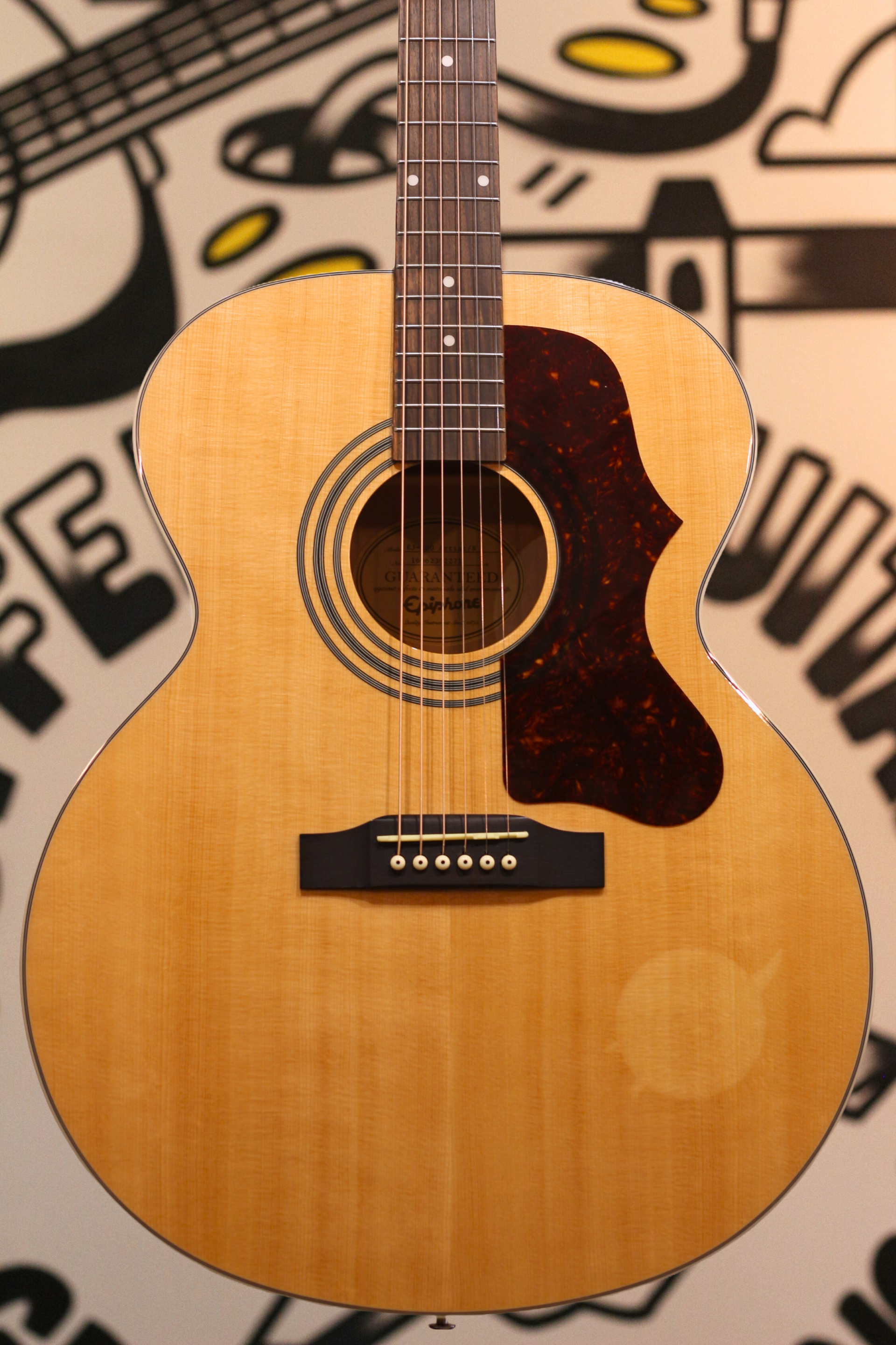 Epiphone EJ 200 Artist Jumbo Acoustic Guitar - Natural – Granata