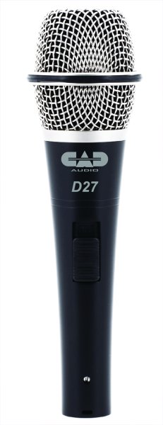 SuperCardioid Dynamic Handheld Microphone D27 | CAD Audio
