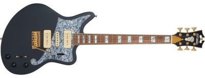 D'Angelico Deluxe Bob Weir Bedford Signature Electric Guitar - Matte Stone