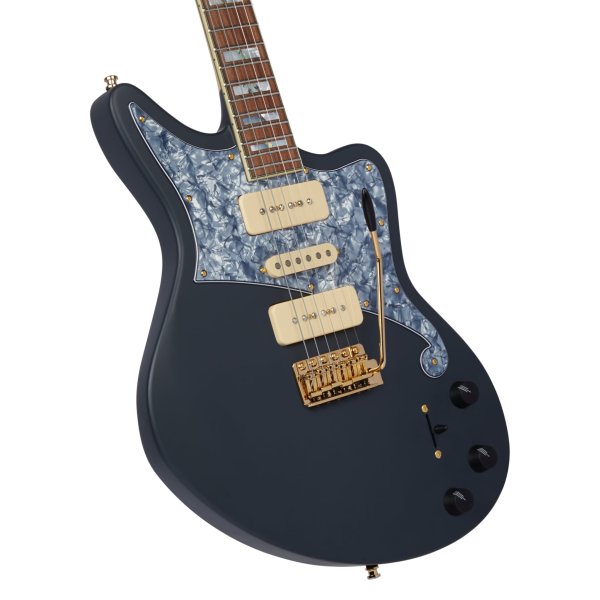 D'Angelico Deluxe Bob Weir Bedford Signature Electric Guitar - Matte Stone