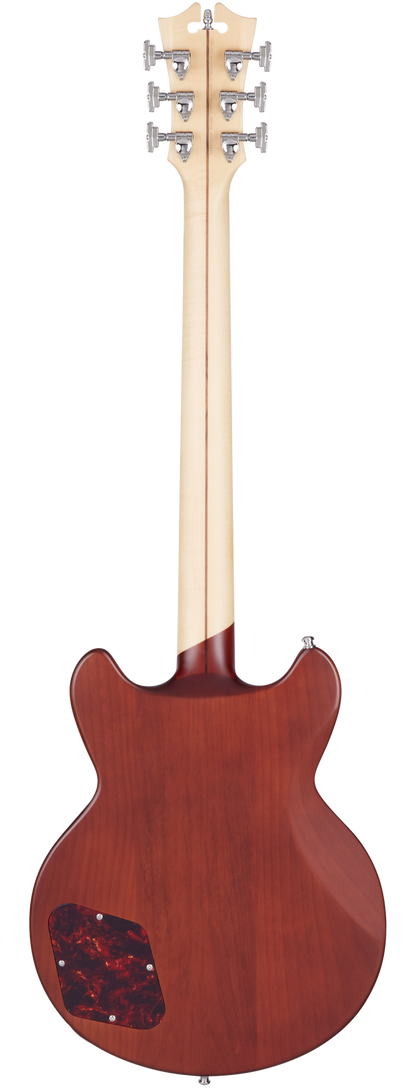 D'Angelico Deluxe Brighton Solidbody Electric Guitar - Matte Walnut