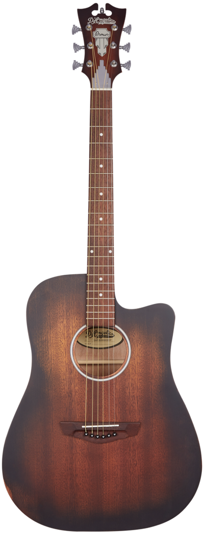 D'Angelico Premier Bowery LS Acoustic Electric Guitar