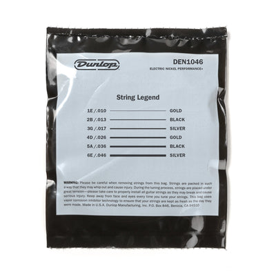 Dunlop Nickel Wound Electric Guitar Strings (10-46)