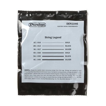 Dunlop Nickel Wound Electric Guitar Strings (10-46)