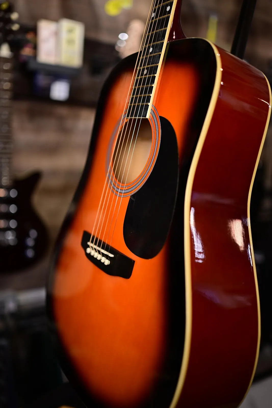 MADERA Acoustic Guitar - LD411 - SUNBURST