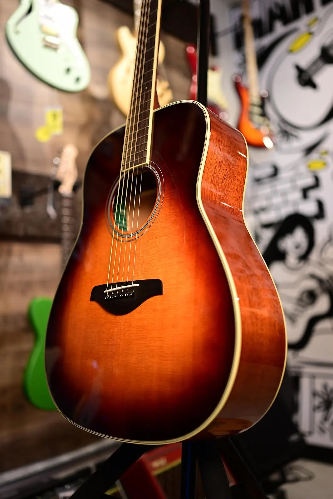 Yamaha FG-TA TransAcoustic Guitar