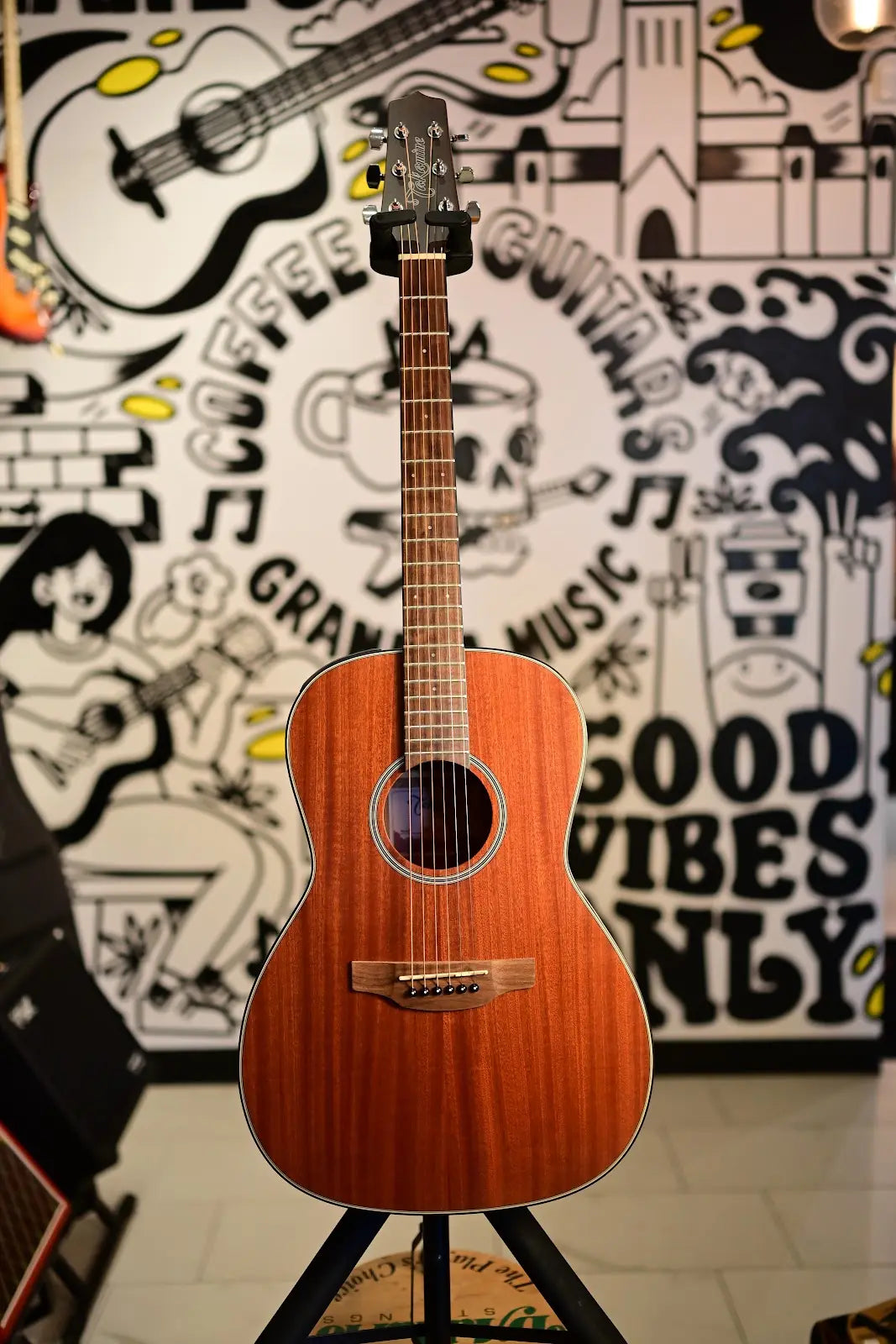 Takamine GY11ME New Yorker All Mahogany Acoustic-Electric Guitar