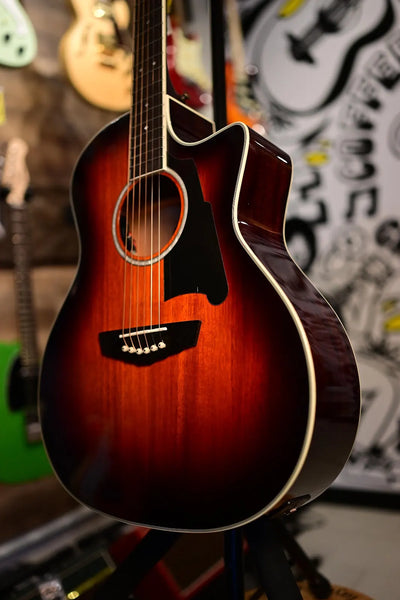 D'Angelico Excel Gramercy Acoustic Electric Guitar - Mahogany Burst
