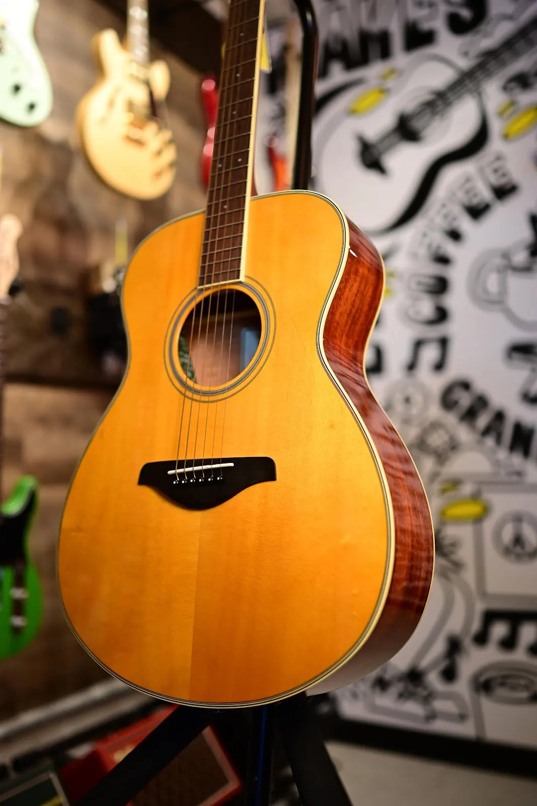Yamaha FGC-TA TransAcoustic Guitar