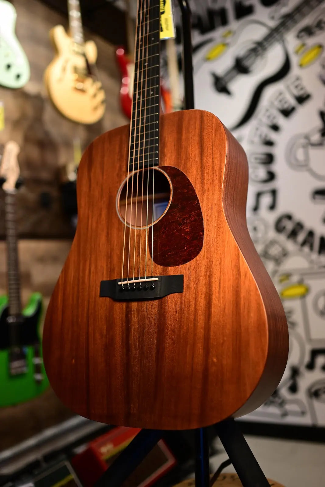 Sigma DM-15 Acoustic Guitar, Solid Mahogany