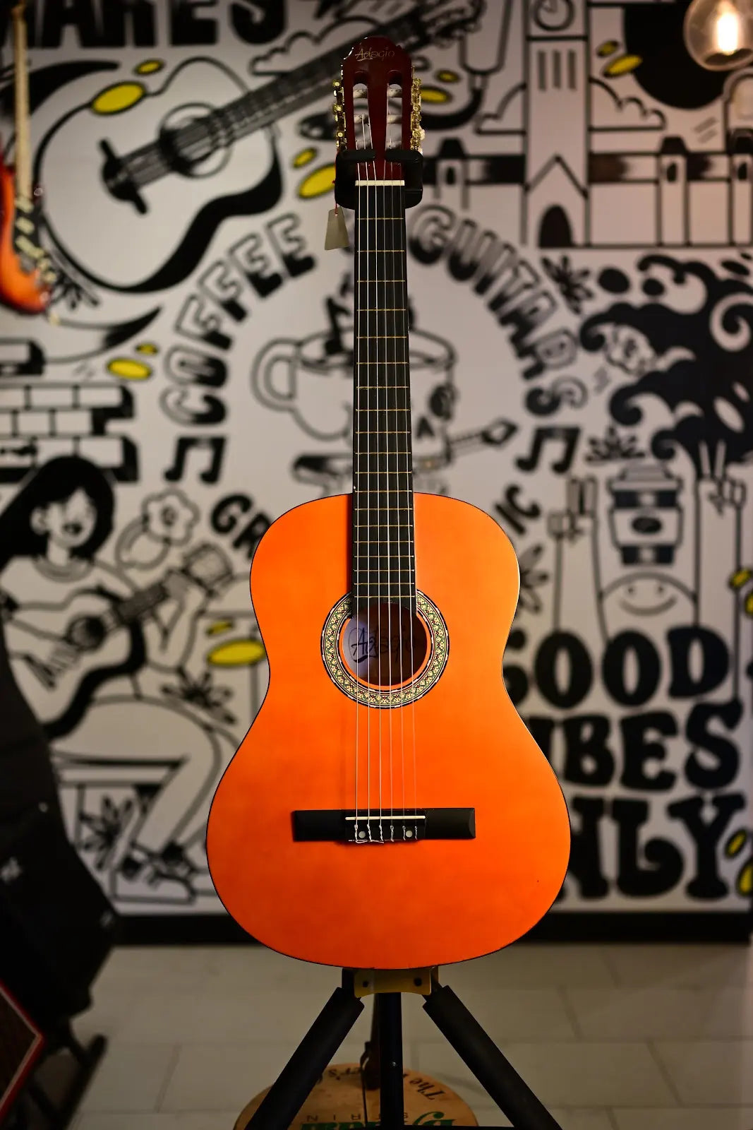 Adagio 39" Full Size Spruce Top Classical Guitar