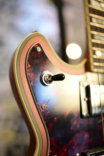 D'Angelico Deluxe Brighton Solidbody Electric Guitar - Matte Walnut